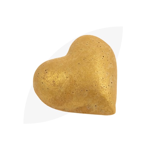 Бомбочка-сердце для ванны "Golden heart"