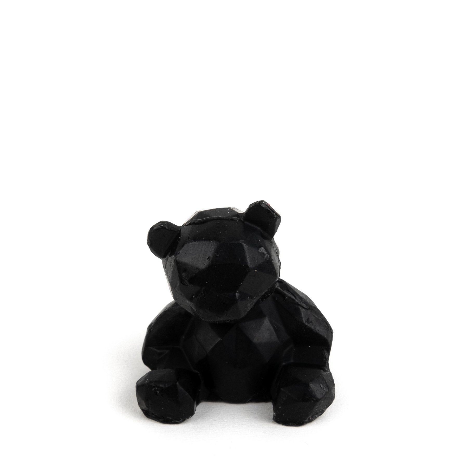 Мыло сувенирное "Геометрический медвежонок" черный