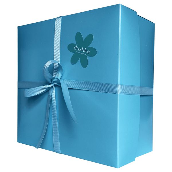 Коробка картонна (блакитна)